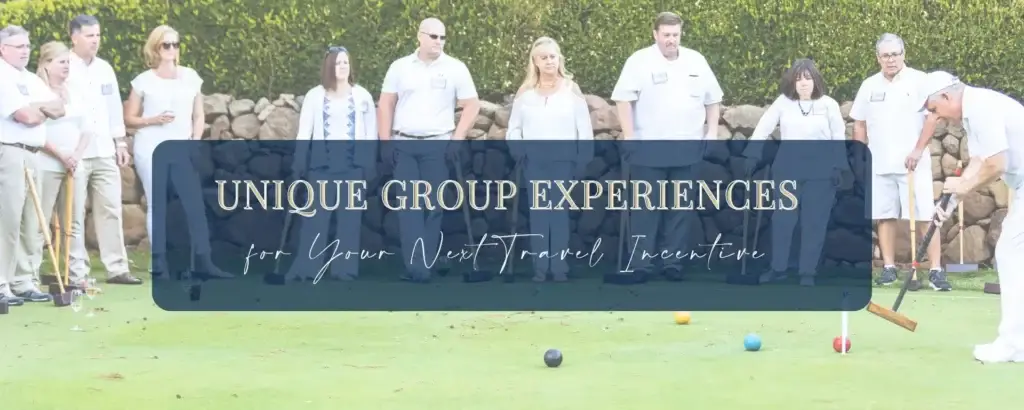 unique group experiences