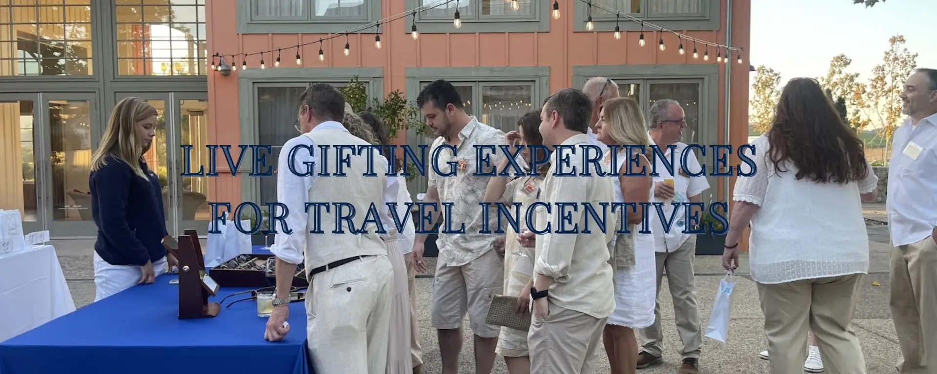 Live Gifting Experiences for Travel Incentives