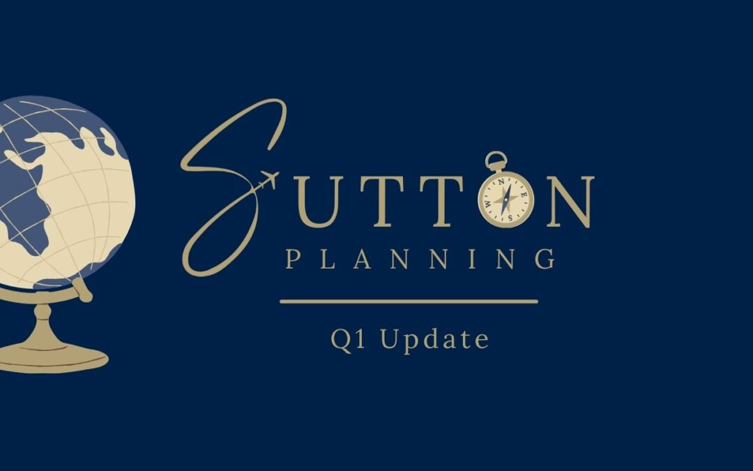 Sutton Planning: Q1 Update