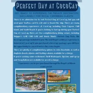perfect day at cococay